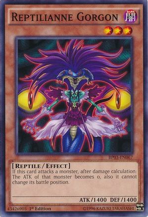 Image of Reptilianne Gorgon [BP03-EN067] Common