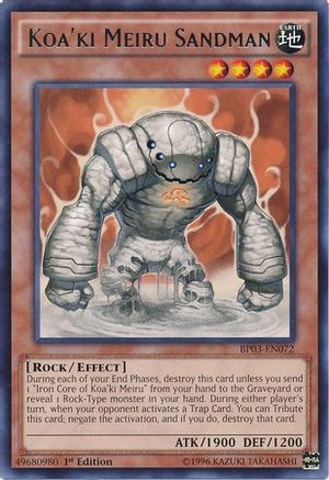 Image of Koa'ki Meiru Sandman [BP03-EN072] Rare