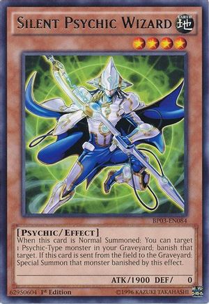Image of Silent Psychic Wizard [BP03-EN084] Rare