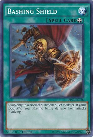 Image of Bashing Shield [BP03-EN186] Common