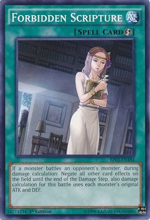 Image of Forbidden Scripture [BP03-EN184] Common