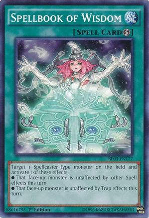 Image of Spellbook of Wisdom [BP03-EN177] Common