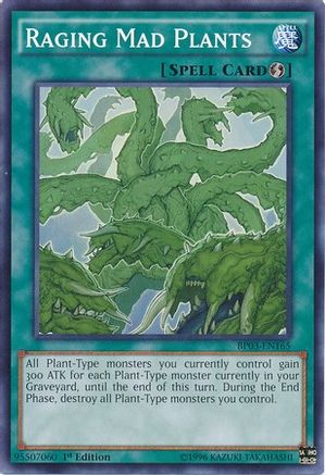 Image of Raging Mad Plants [BP03-EN165] Common