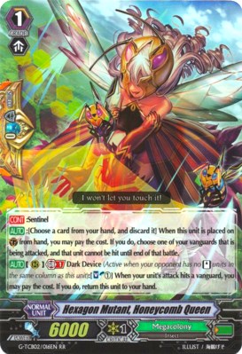 Image of Hexagon Mutant, Honeycomb Queen (G-TCB02/016EN) [The GENIUS STRATEGY]