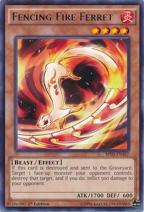 Image of Fencing Fire Ferret [BP03-EN107] Rare