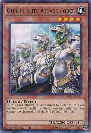 Image of Goblin Elite Attack Force [BP03-EN017] Shatterfoil Rare