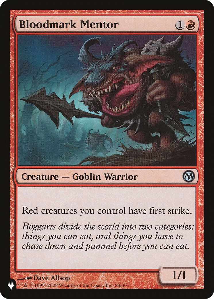 Image of Bloodmark Mentor [The List]