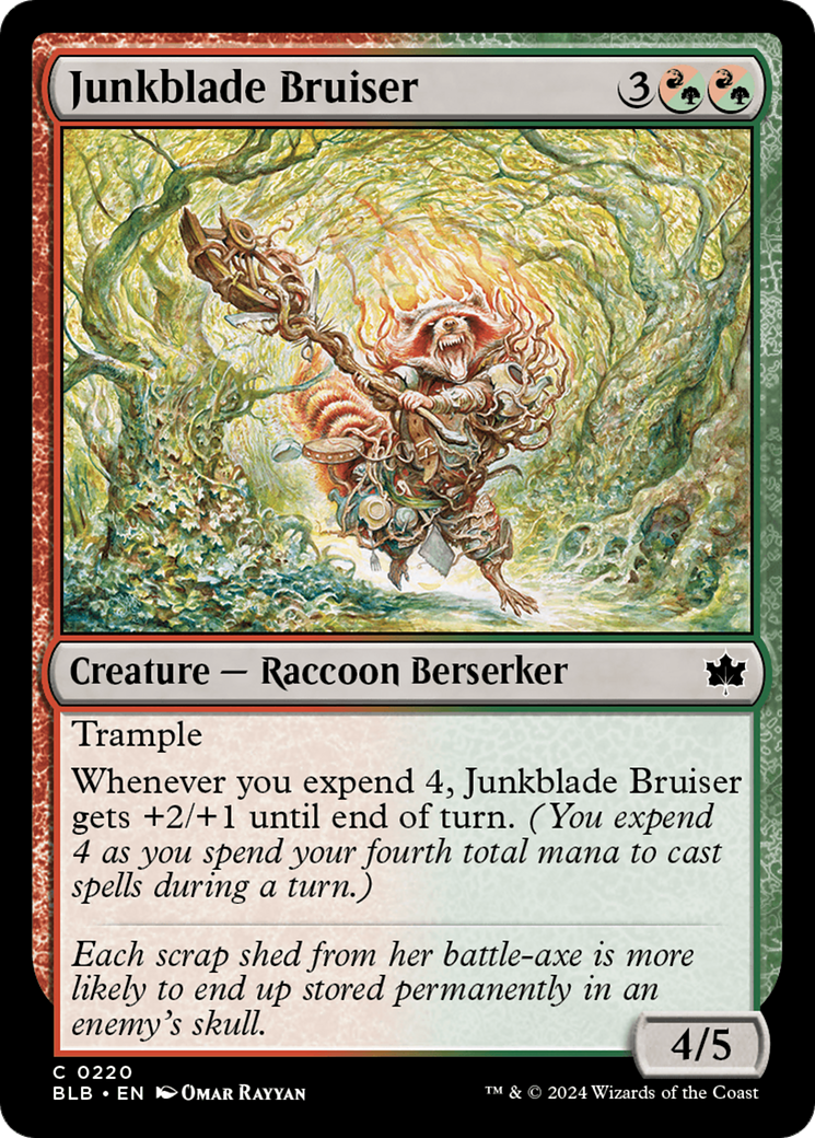 Image of Junkblade Bruiser [Bloomburrow]