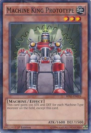 Image of Machine King Prototype [BP03-EN019] Shatterfoil Rare