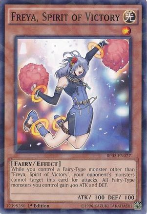 Image of Freya, Spirit of Victory [BP03-EN027] Shatterfoil Rare
