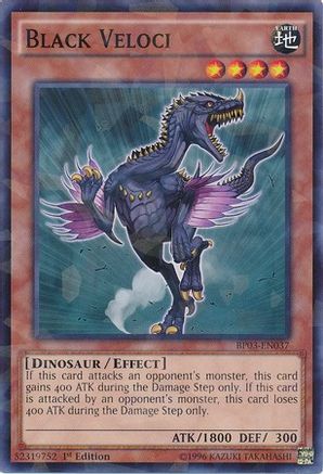 Image of Black Veloci [BP03-EN037] Shatterfoil Rare