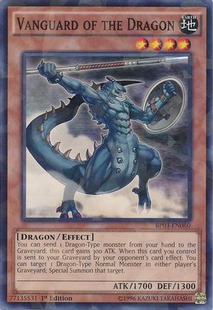 Image of Vanguard of the Dragon [BP03-EN060] Shatterfoil Rare