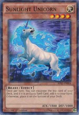 Image of Sunlight Unicorn [BP03-EN064] Shatterfoil Rare