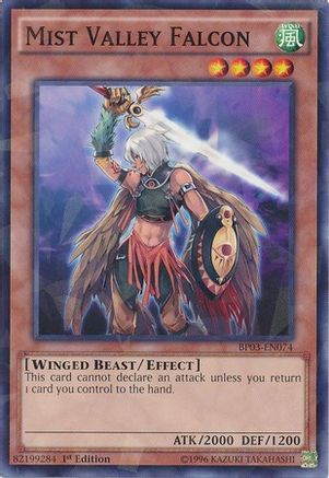 Image of Mist Valley Falcon [BP03-EN074] Shatterfoil Rare