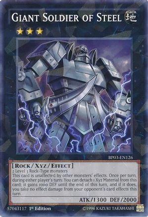 Image of Giant Soldier of Steel [BP03-EN126] Shatterfoil Rare