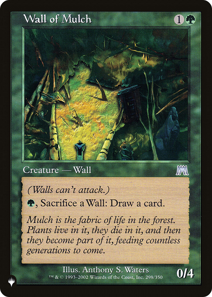 Image of Wall of Mulch [The List]