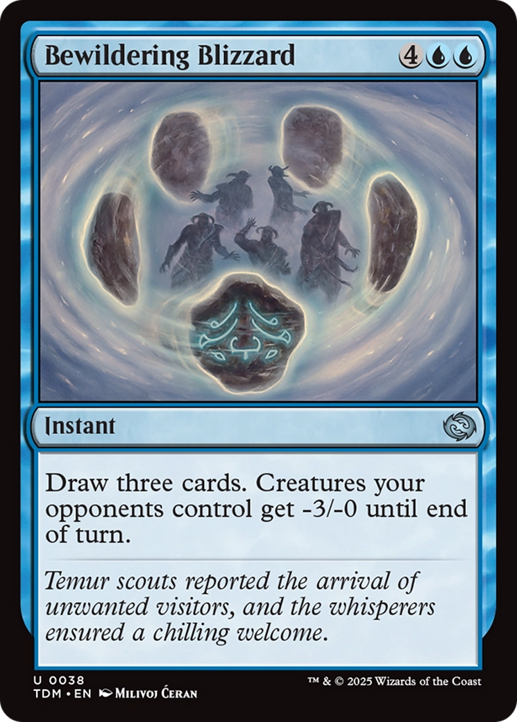 Image of Bewildering Blizzard [Tarkir: Dragonstorm]