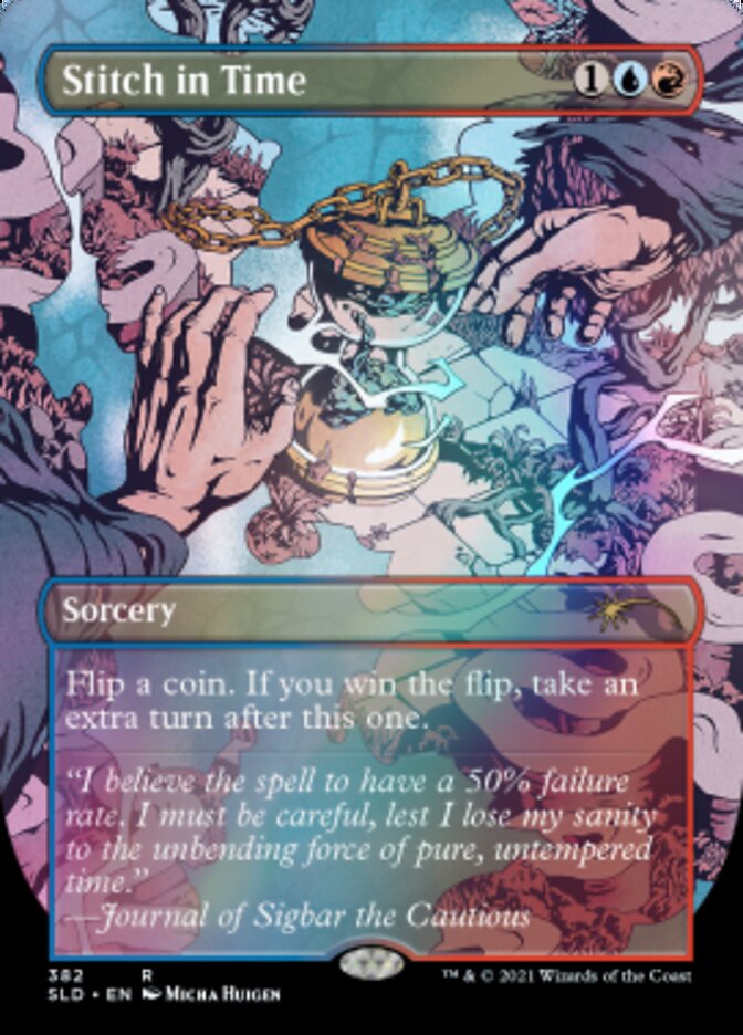 Image of Stitch in Time // Stitch in Time (Borderless) [Secret Lair Drop Series]