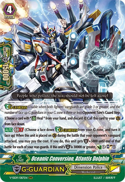 Image of Oceanic Conversion, Atlantis Dolphin (V-SS09/087EN) [Revival Selection]