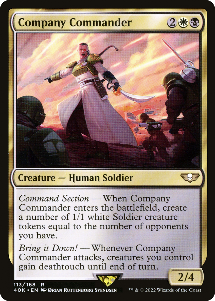 Image of Company Commander [Warhammer 40,000]