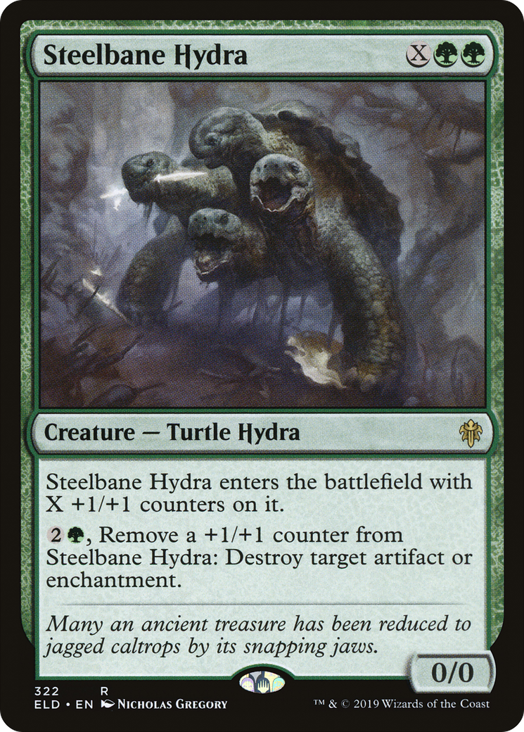 Image of Steelbane Hydra [Throne of Eldraine]