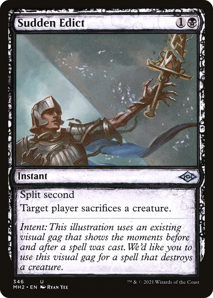 Image of Sudden Edict (Sketch) [Modern Horizons 2]