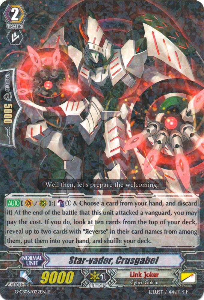 Image of Star-vader, Crusgabel (G-CB06/022EN) [Rondeau of Chaos and Salvation]