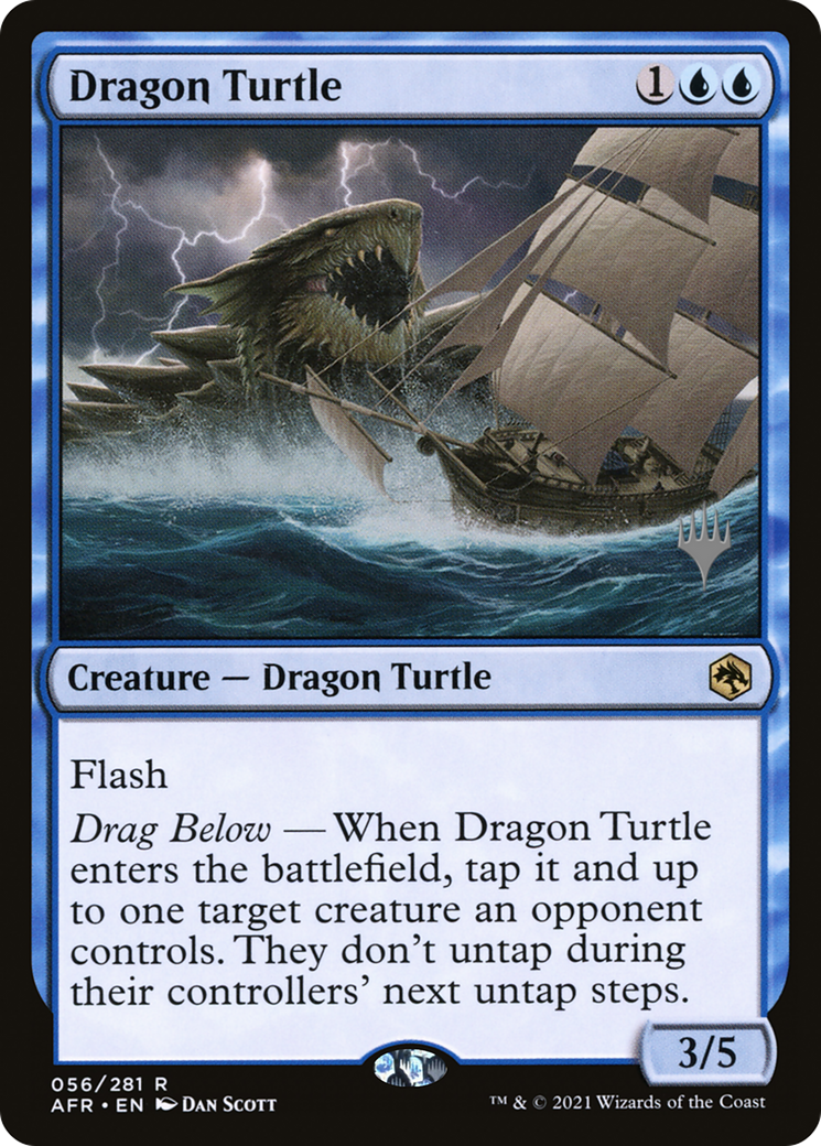 Image of Dragon Turtle (Promo Pack) [Dungeons & Dragons: Adventures in the Forgotten Realms Promos]