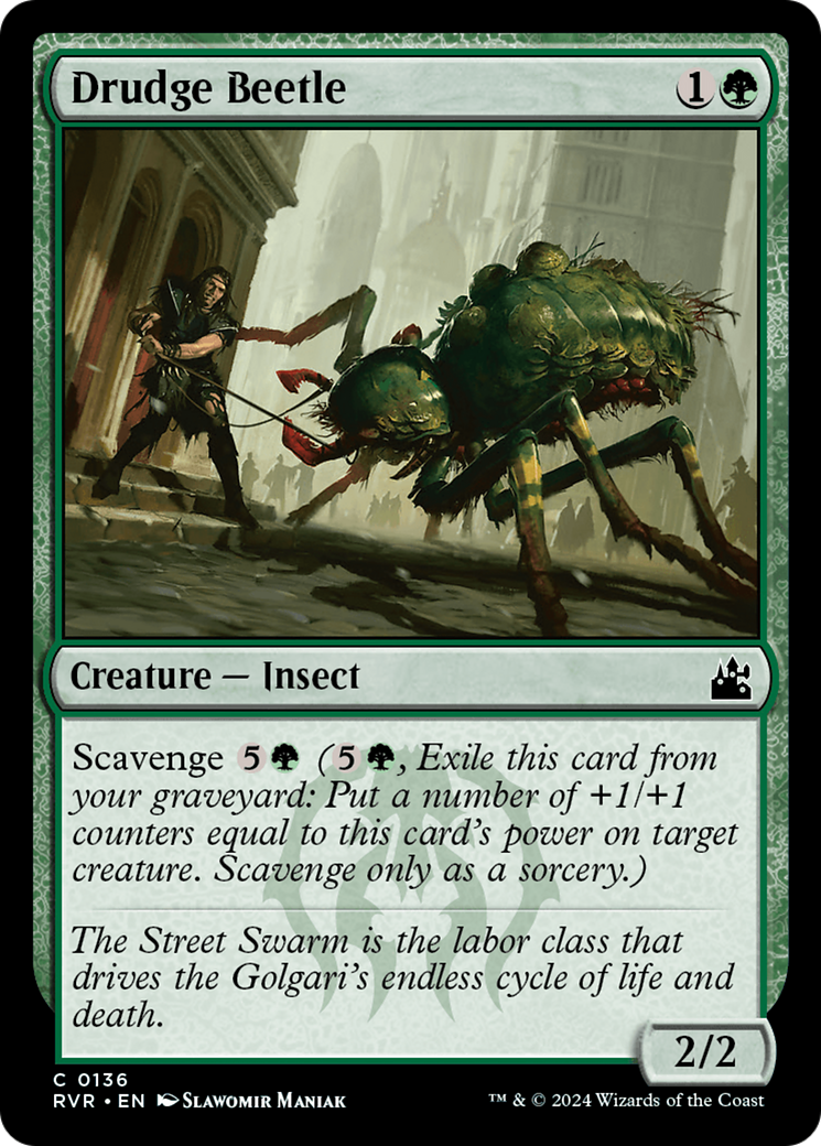 Image of Drudge Beetle [Ravnica Remastered]