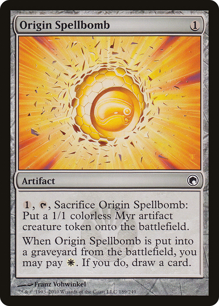 Image of Origin Spellbomb [Scars of Mirrodin]