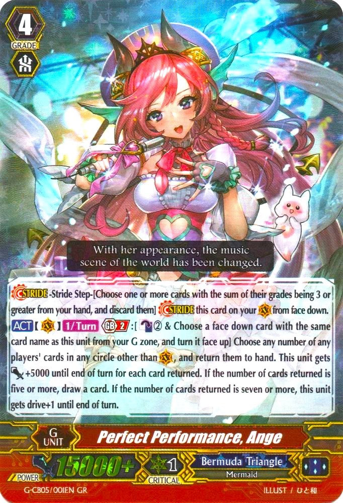 Image of Perfect Performance, Ange (G-CB05/001EN) [Prismatic Divas]