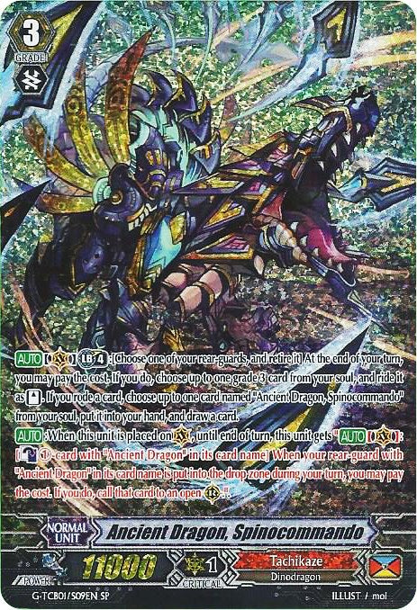 Image of Ancient Dragon, Spinocommando (G-TCB01/S09EN) [The RECKLESS RAMPAGE]
