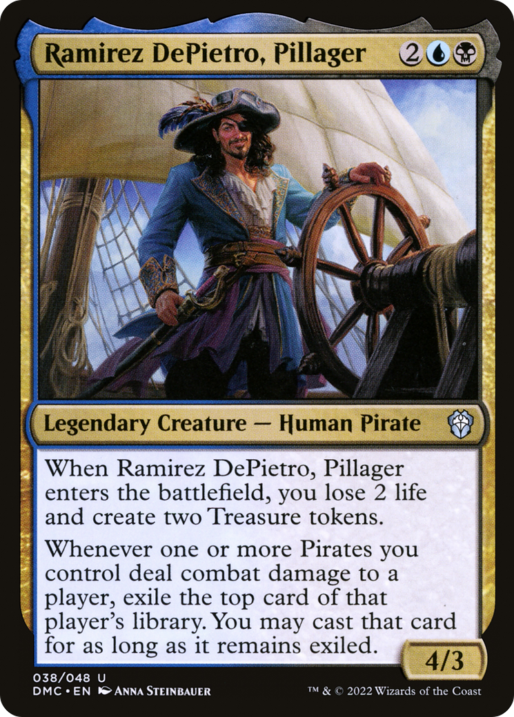 Image of Ramirez DePietro, Pillager [Dominaria United Commander]
