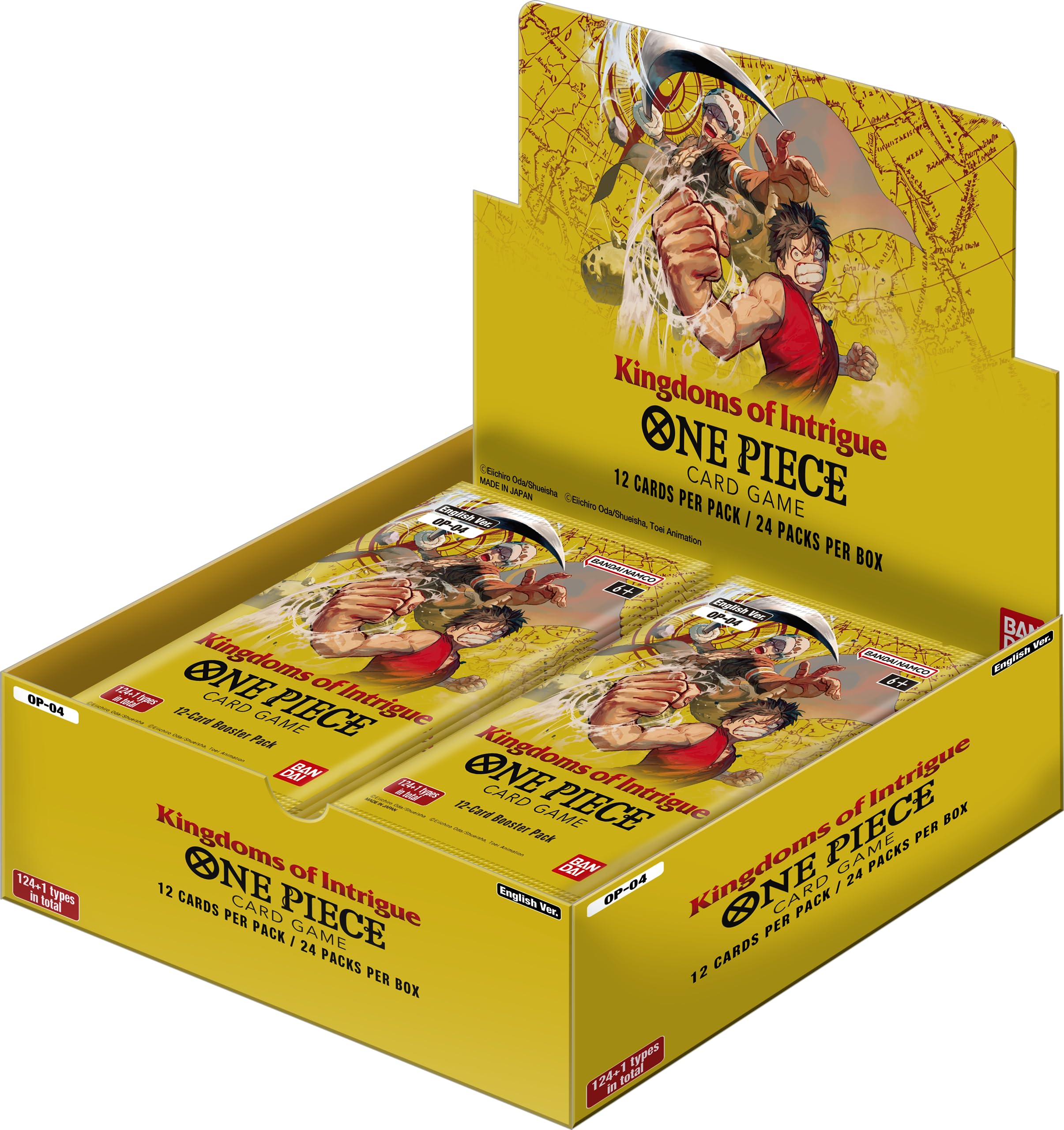 Image of KINGDOMS OF INTRIGUE BOOSTER BOX - One Piece Card Game
