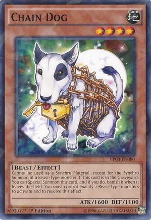Image of Chain Dog [BP03-EN080] Shatterfoil Rare