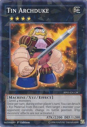 Image of Tin Archduke [BP03-EN128] Shatterfoil Rare