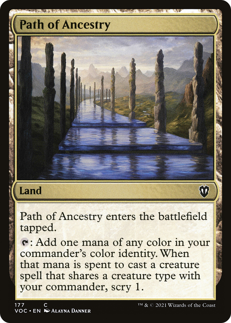 Image of Path of Ancestry [Innistrad: Crimson Vow Commander]