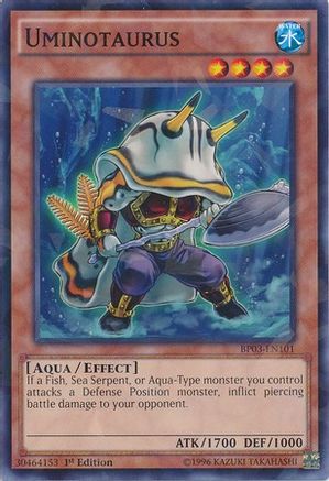 Image of Uminotaurus [BP03-EN101] Shatterfoil Rare