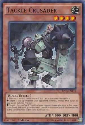 Image of Tackle Crusader [BP03-EN113] Shatterfoil Rare