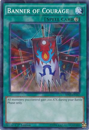 Image of Banner of Courage [BP03-EN147] Shatterfoil Rare