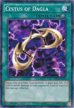 Image of Cestus of Dagla [BP03-EN148] Shatterfoil Rare