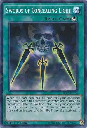 Image of Swords of Concealing Light [BP03-EN151] Shatterfoil Rare