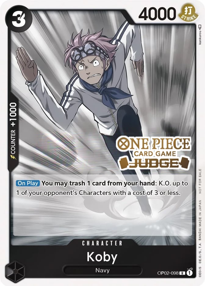 Image of Koby (Judge) [One Piece Promotion Cards]