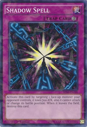 Image of Shadow Spell [BP03-EN198] Shatterfoil Rare