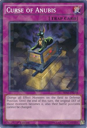 Image of Curse of Anubis [BP03-EN199] Shatterfoil Rare