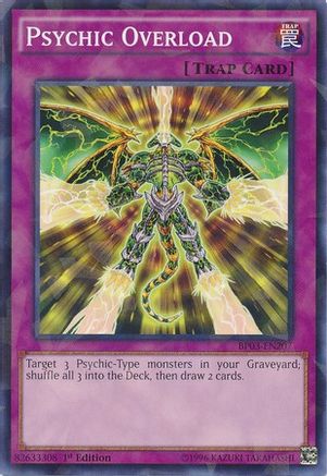 Image of Psychic Overload [BP03-EN207] Shatterfoil Rare
