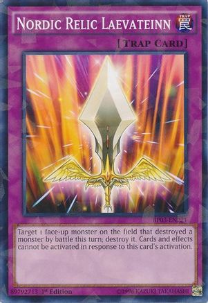 Image of Nordic Relic Laevateinn [BP03-EN221] Shatterfoil Rare