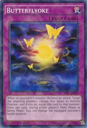 Image of Butterflyoke [BP03-EN225] Shatterfoil Rare