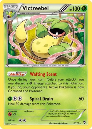 Image of Victreebel (3/111) [XY: Furious Fists]