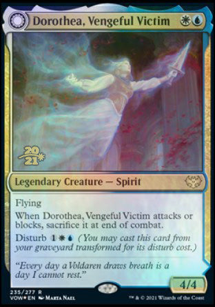 Image of Dorothea, Vengeful Victim // Dorothea's Retribution [Innistrad: Crimson Vow Prerelease Promos]